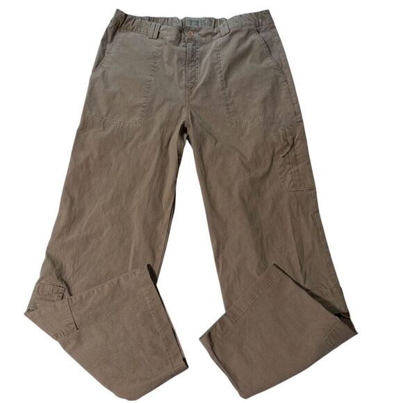 weekendz off Other - Men's Nylon khaki with adjustable waist Cargo nylon pants 36x33